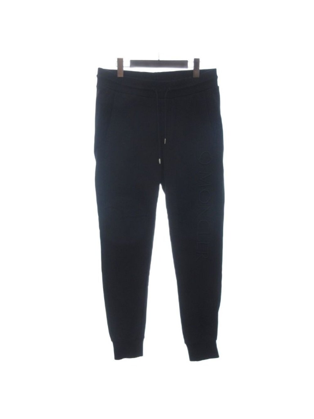 Moncler Pantalone Sweatpants Jogger Pants Logo Embroidery Black